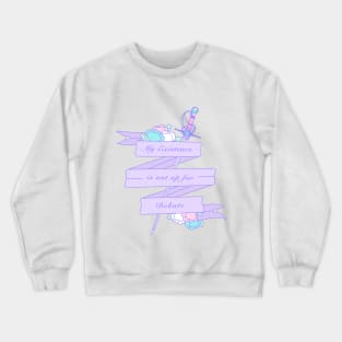 Trans - My Existence Is Not Up For Debate Crewneck Sweatshirt